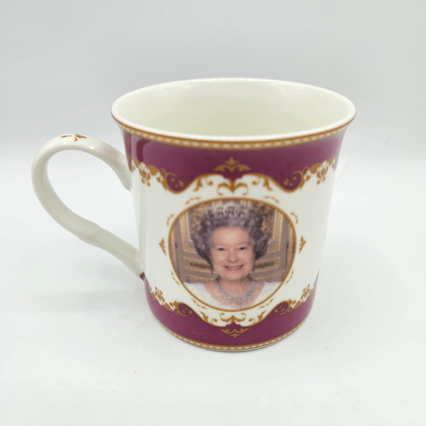 HRH Queen Elizabeth II Diamond Jubilee Coffee Mug By Royal Crest