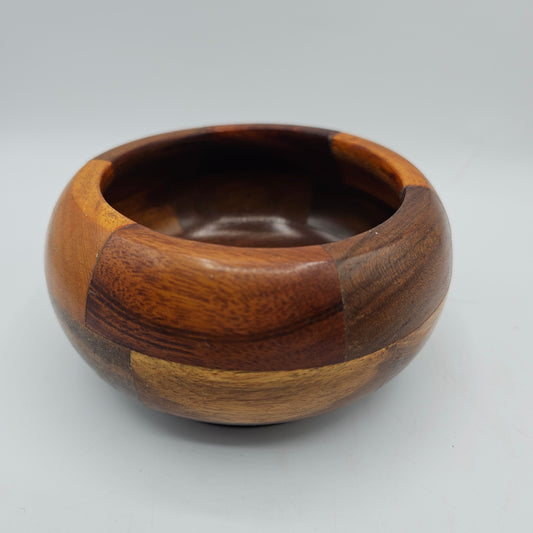 Mosaic Wooden Trinket Bowl or Change Dish