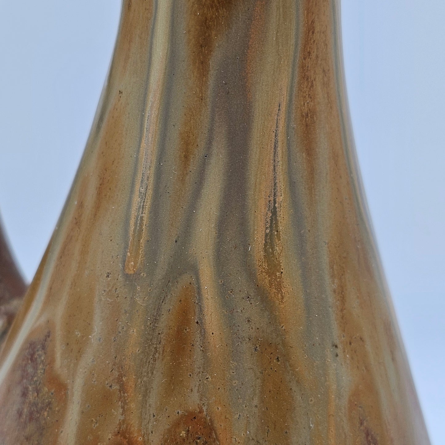 French Art Pottery Fire Glazed Water Jug by Denbac, Circa 1915