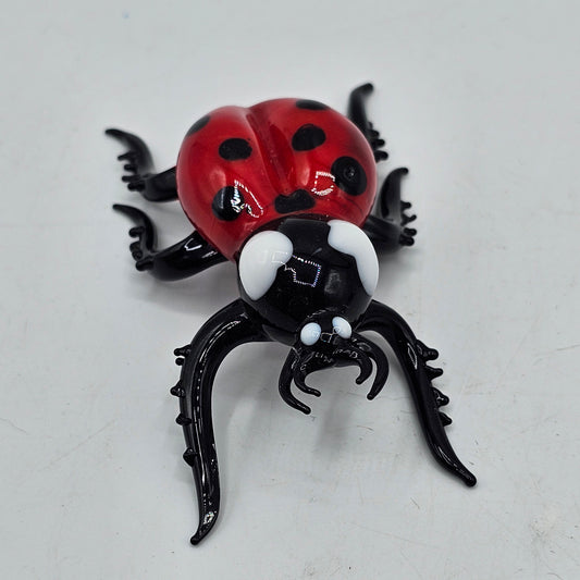 Artisan Glass Ladybug Figurine #2