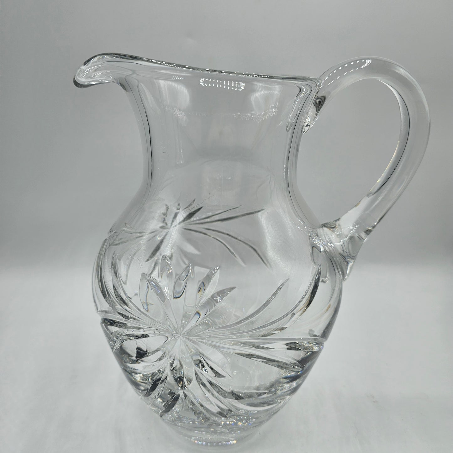 Vintage Gorham Lead Crystal Pitcher / Water Jug or Vase