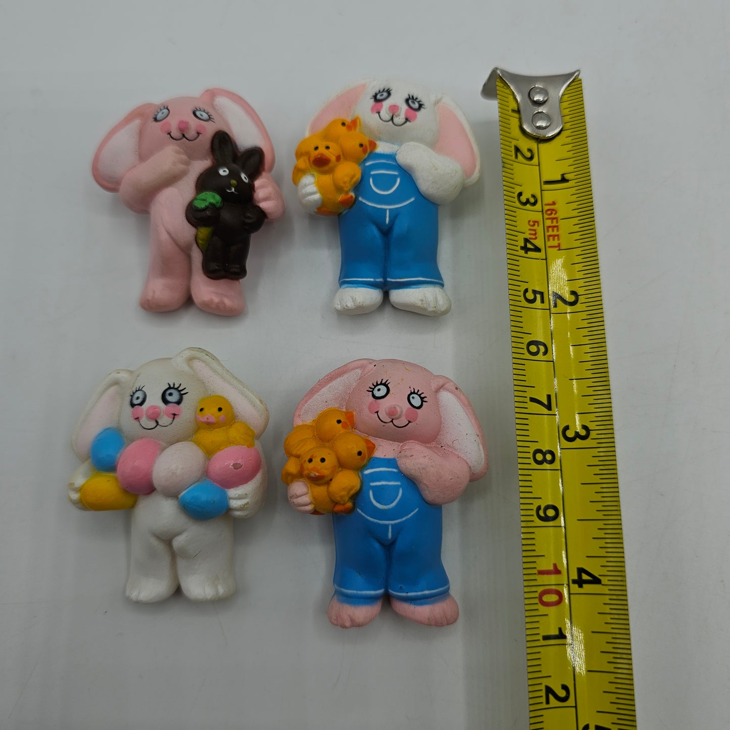 Easter Bunny Pins - Set of 4