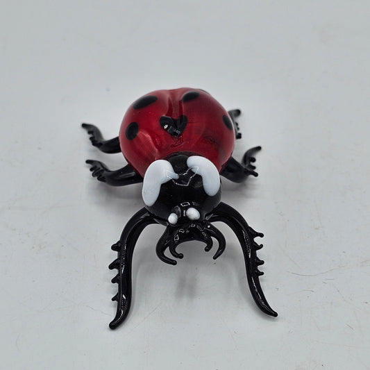 Artisan Glass Ladybug Figurine #3