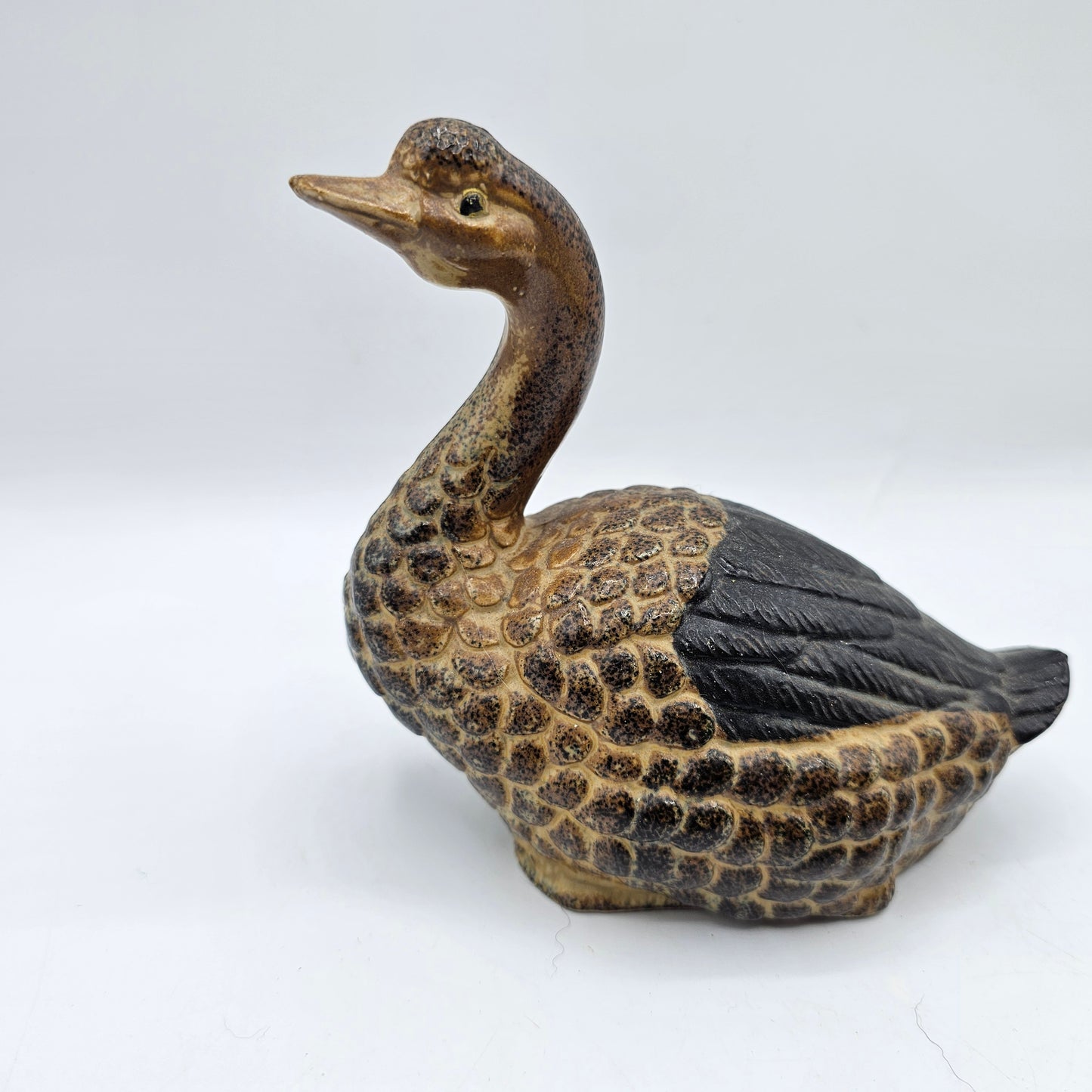 Vintage Pair of Geese Ceramic Figurine by Wony Ltd of Japan