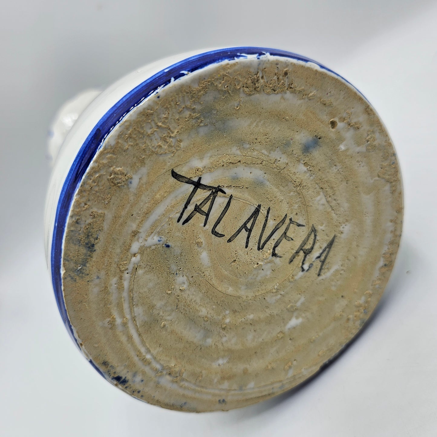 Hand Painted Talavera Mexican Pottery Pitcher