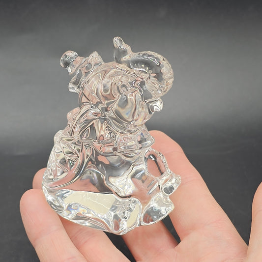 Princess House Lead Crystal Rocker Figurine - Circus Elephant