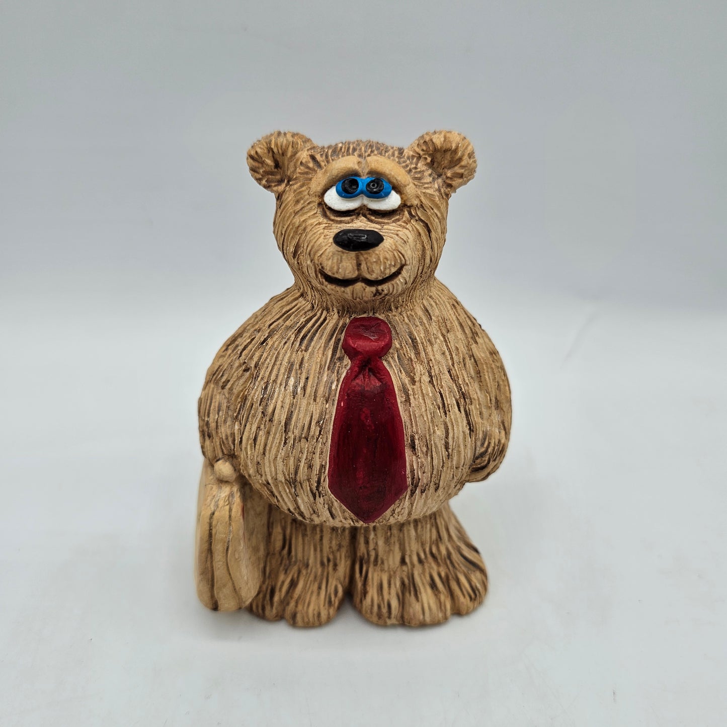 "Professional Bear" Resin Bear Figurine by Sheila Philipp for her "Imitating Life" Collection