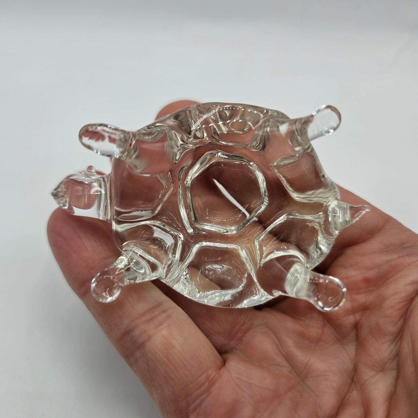 Glass Tortoise Figurine
