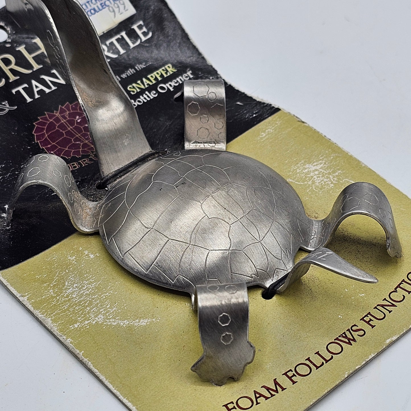 Lagerhead Black and Tan Turtle with Snapper Bottle Opener