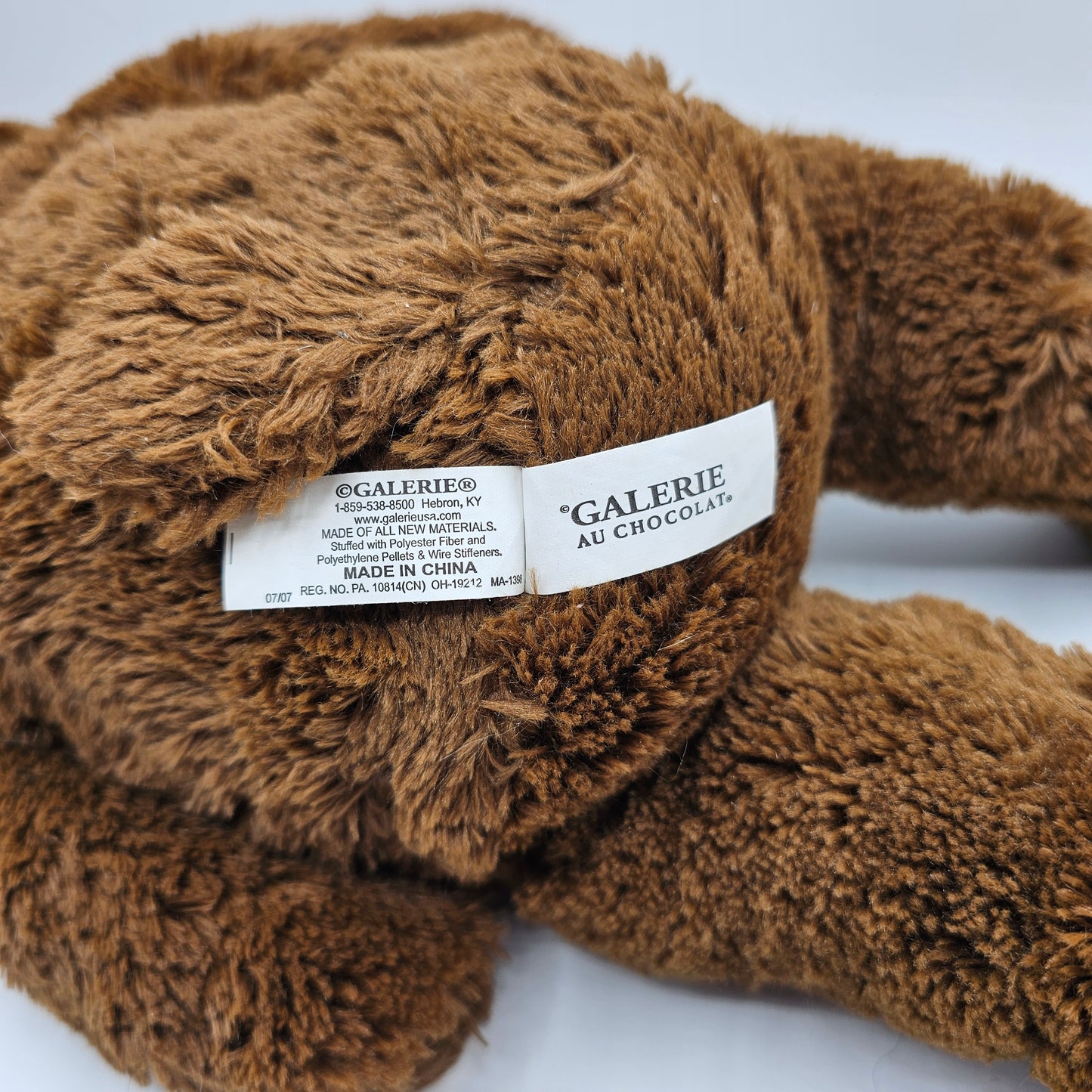 Plush Christmas Moose by Gallene