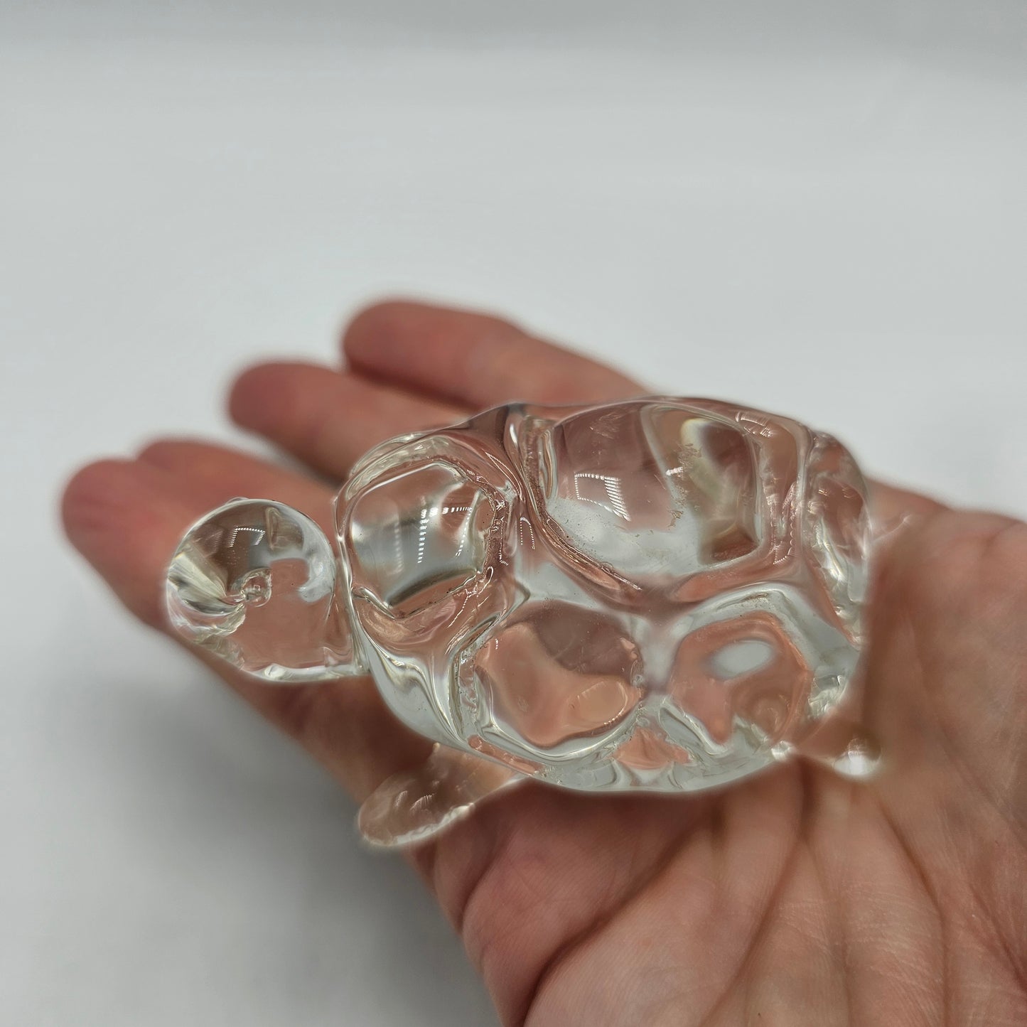 Glass Tortoise Figurine