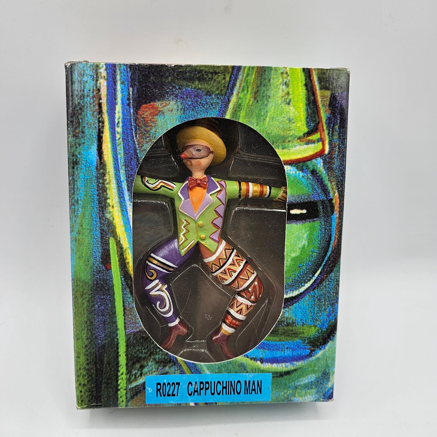 Robert Shields Cappucino Man Hanging Ornament in Original Box