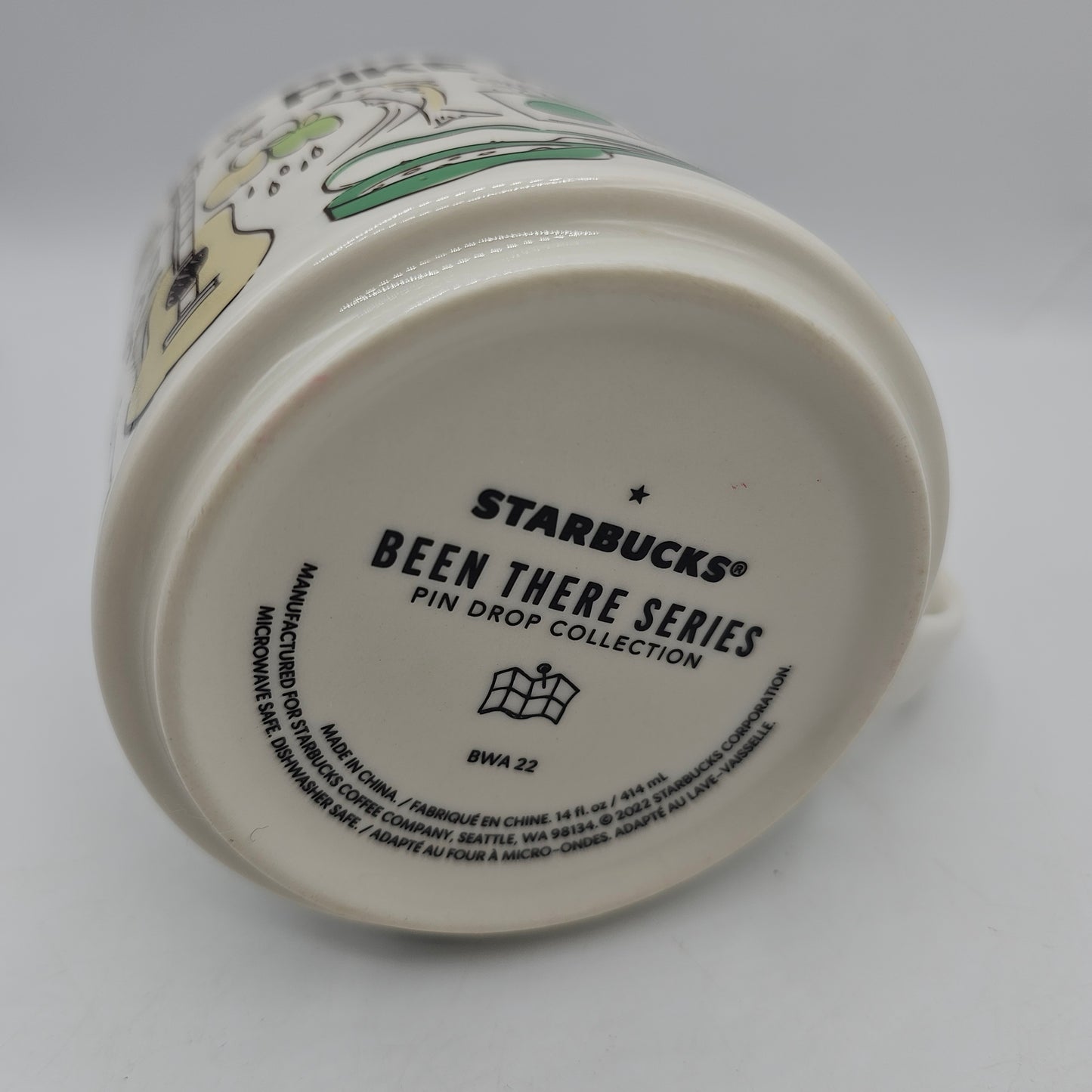Starbucks Pike Place Mug Been There Series Pin Drop Collection 2022