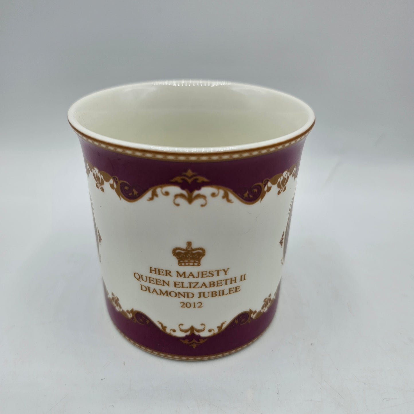 HRH Queen Elizabeth II Diamond Jubilee Coffee Mug By Royal Crest