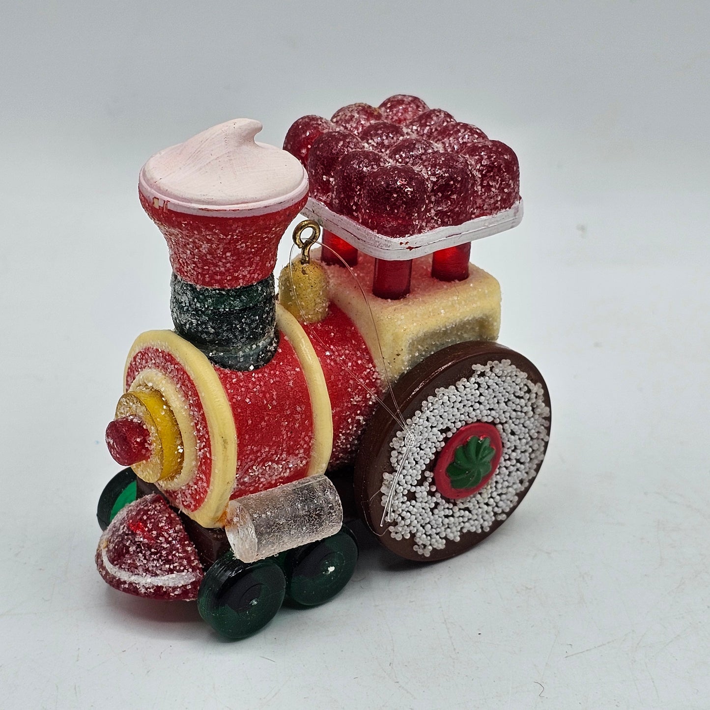 Vintage Sweets and Candy Train Engine Hallmark Christmas Tree Ornament 1981