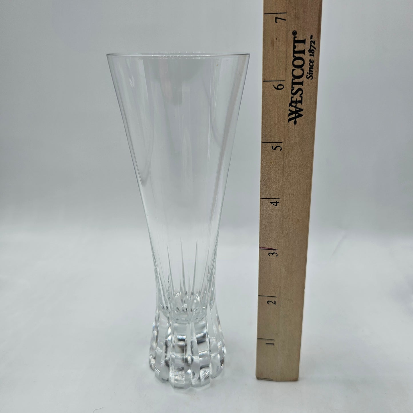 Rosenthal Patricia Crystal Champagne Flutes - Vintage 1950's - Set of 2 (perfect condition)