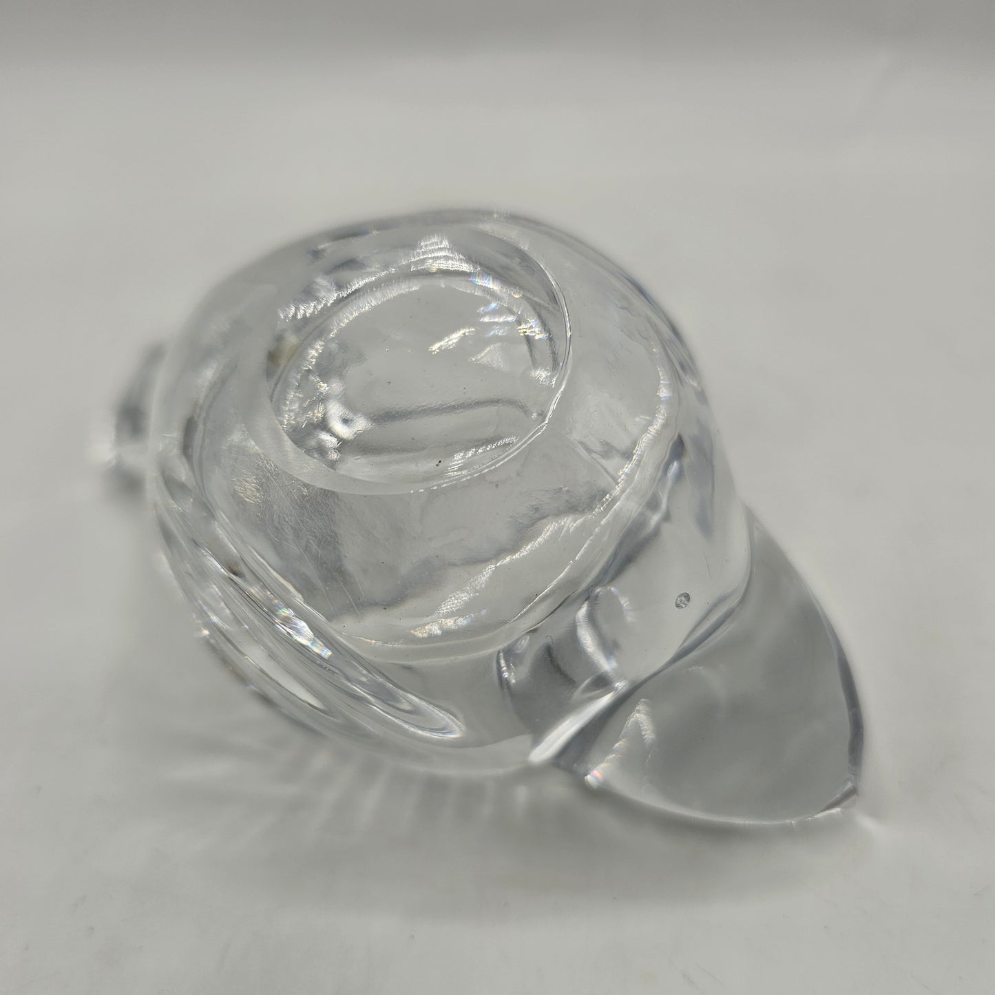Swedish Glass Bird Votive / Tealight Candle Holder