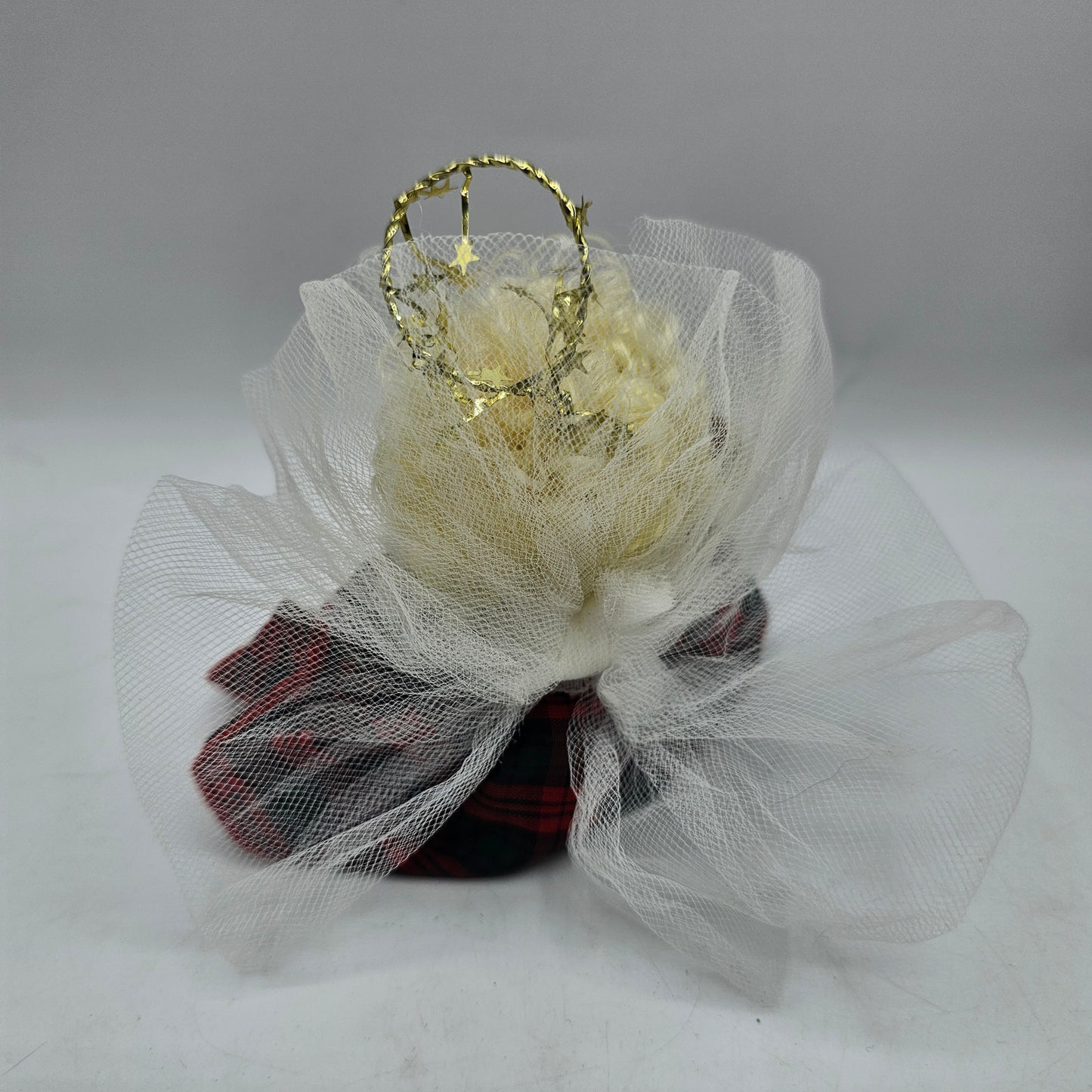 Holiday Button Baby Doll - Artisan Made