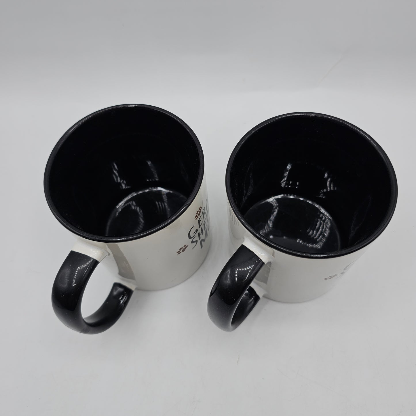 German Shepherd Dad And Mom Mug Set - Double Sided