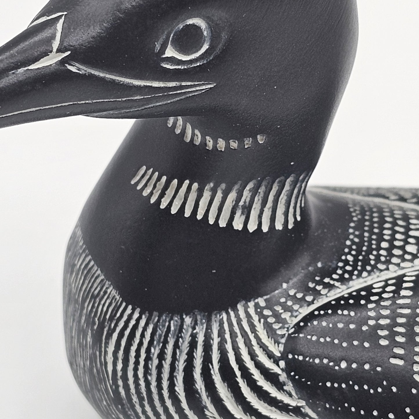 Carved Stone Loon Bird (Duck) by BOMA of Canada