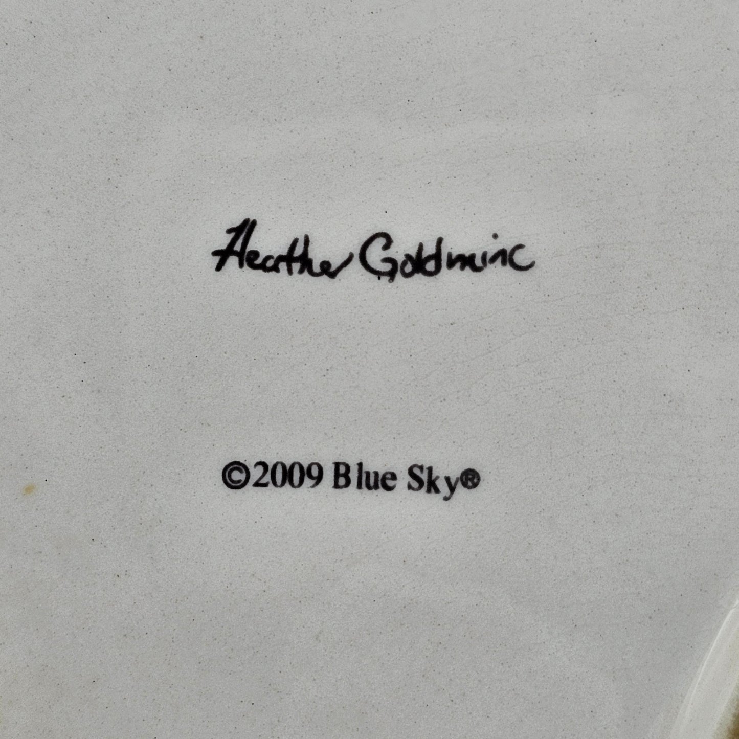 Blue Sky Clayworks Heather Goldmic Thanksgiving Turkey Trinket Dish