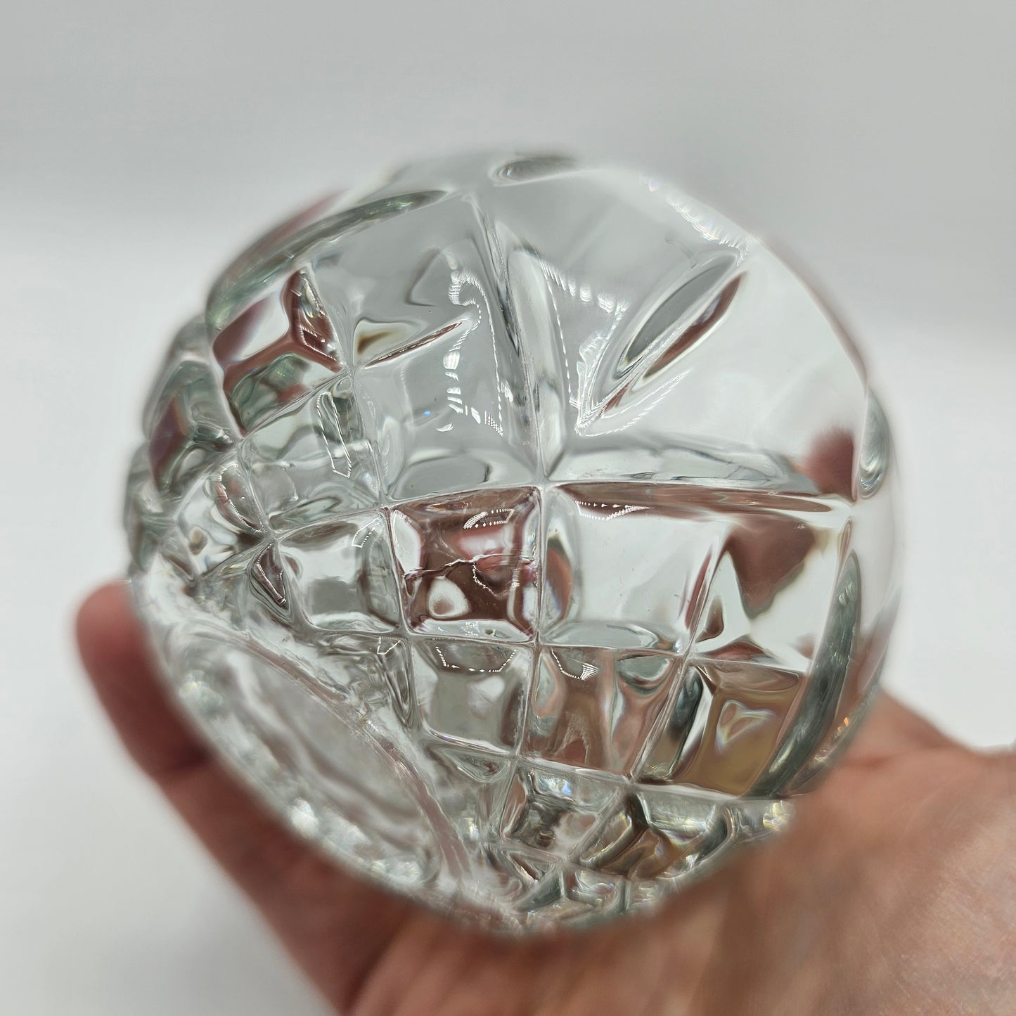 Glass Votive Candle Holder by Homco