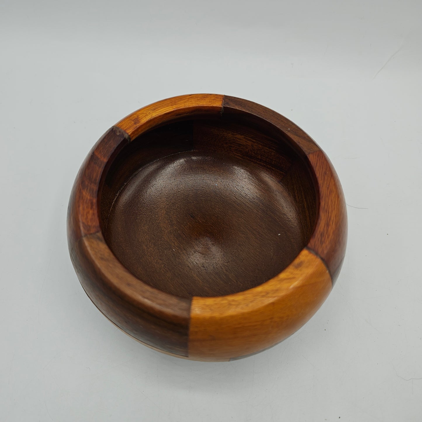 Mosaic Wooden Trinket Bowl or Change Dish