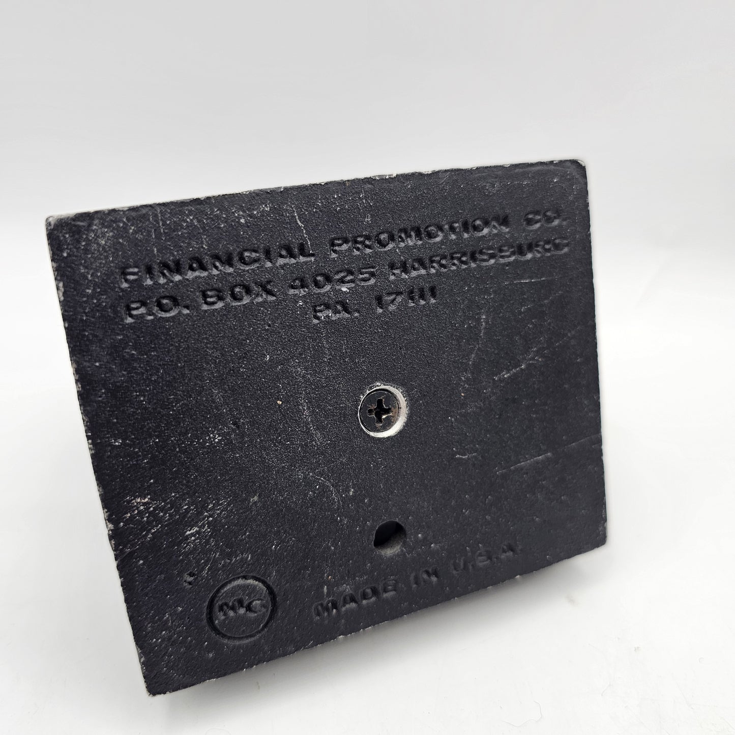 Vintage Metal Liberty Bell 1776 Coin Bank / Paperweight