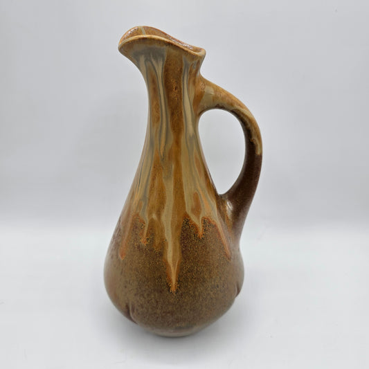 French Art Pottery Fire Glazed Water Jug by Denbac, Circa 1915