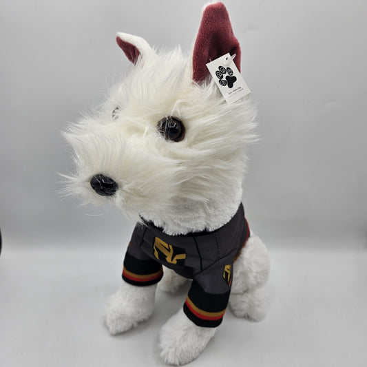 Las Vegas Golden Knights Plush Mascot Bark Andre Stuffed Toy Dog - 10" by Pawkey Dogs