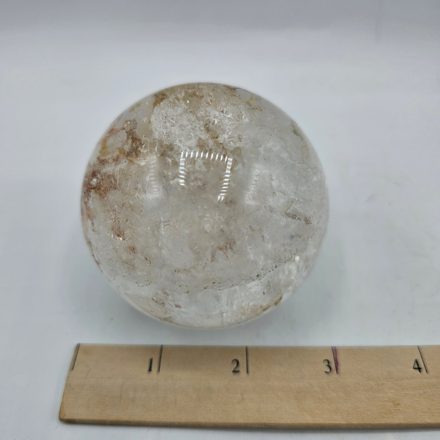 Garden Quartz (Lodolite) Orb or Sphere for Reiki Healing