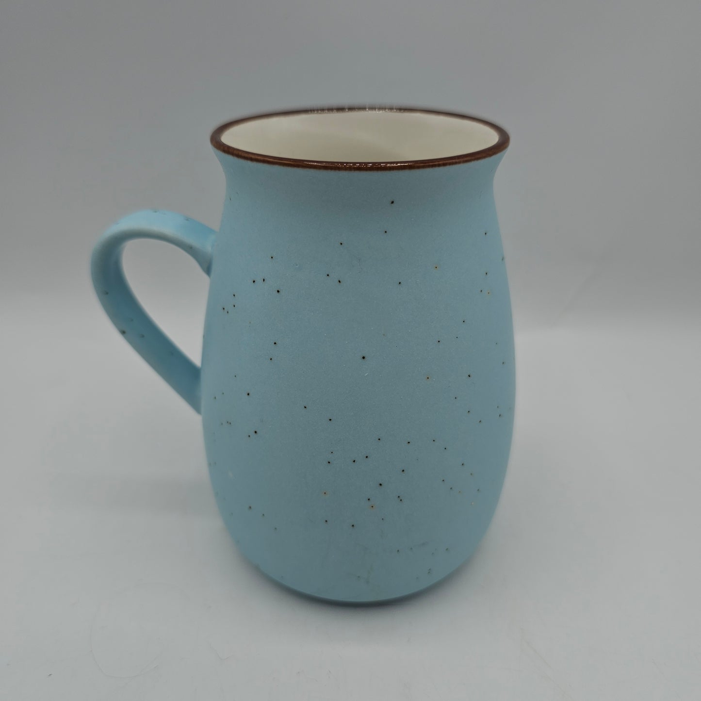 Robin's Egg Blue Speckled Satin Finish Mug