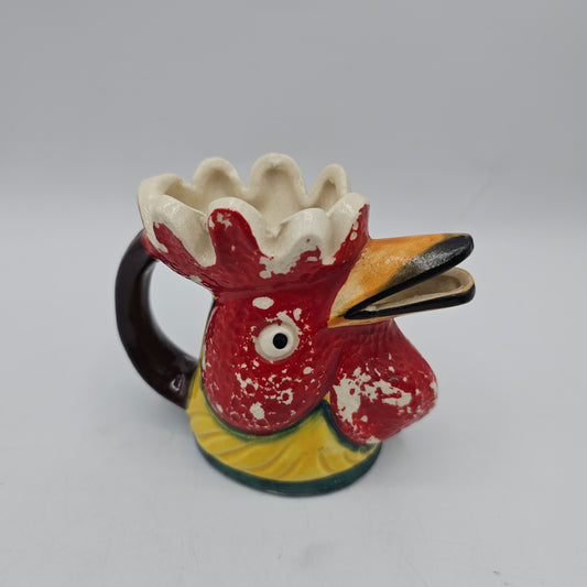 Mini Rooster Creamer Cold Painted-Made In Japan