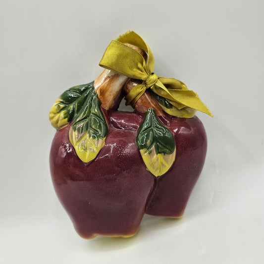 Kitchen Retro Ceramic Apples Wall Decor