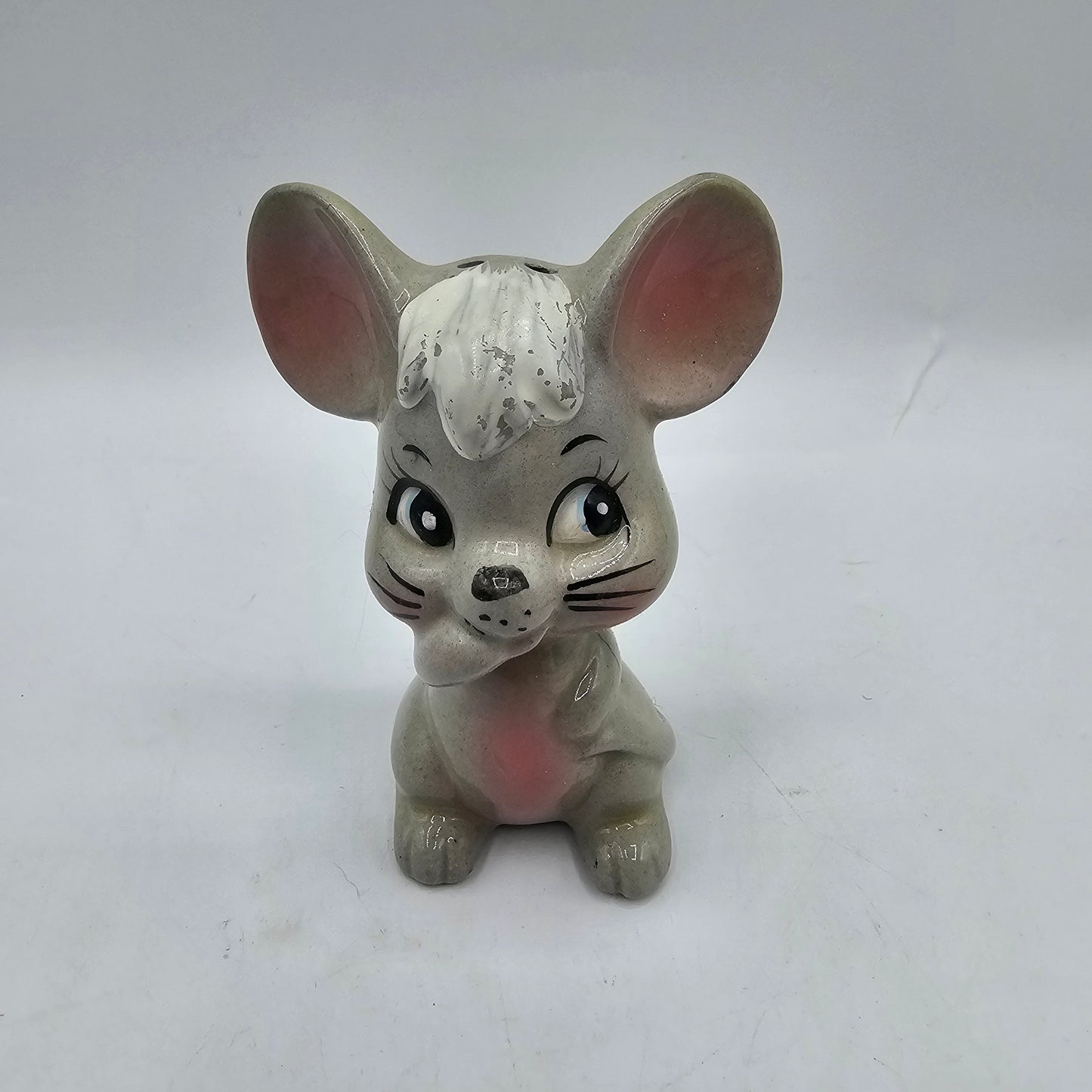Vintage Mouse Single Ceramic Shaker