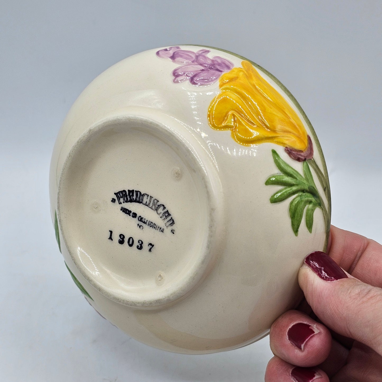 Franciscan Poppy Small Bowl - Made in California