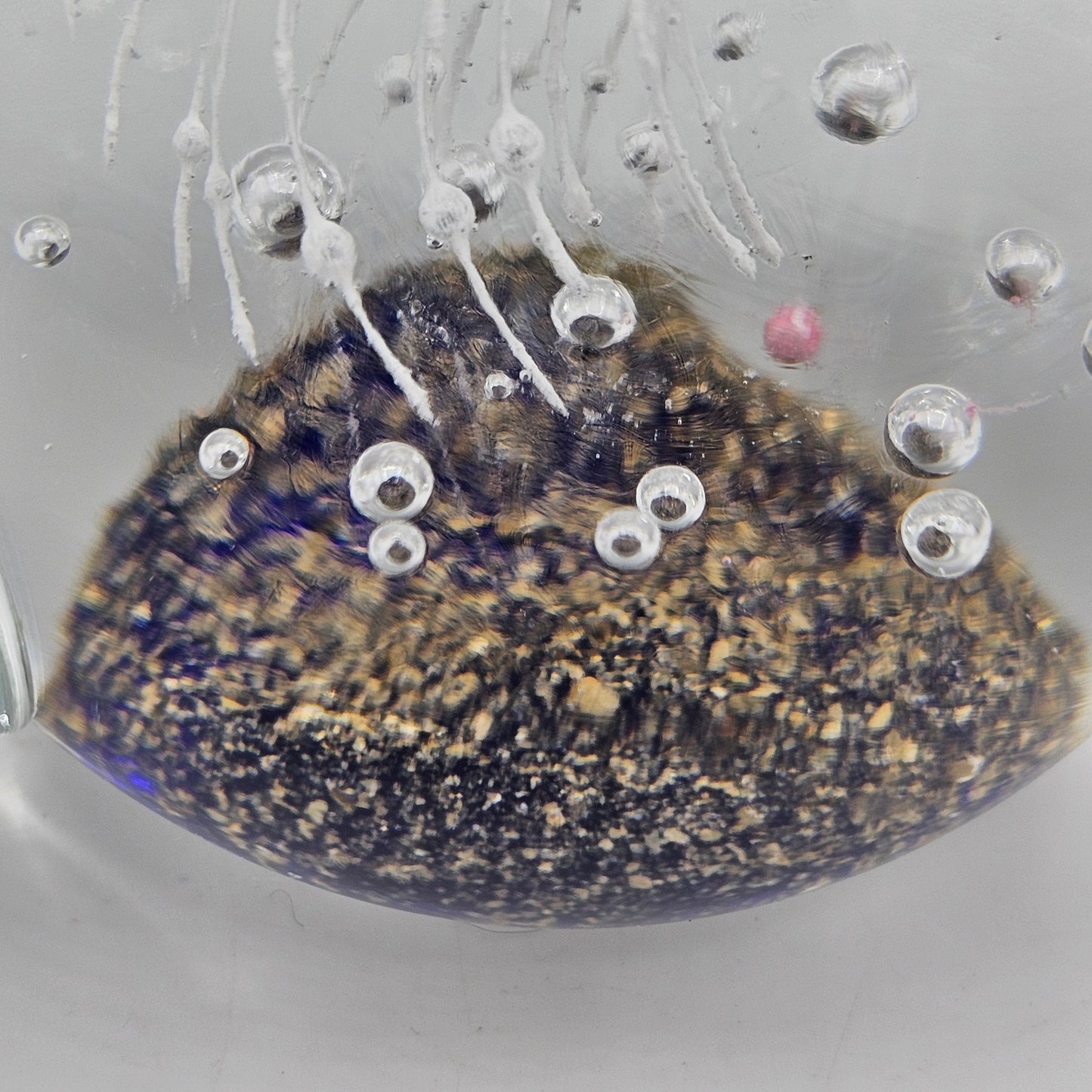 Art Glass Teapot Paperweight