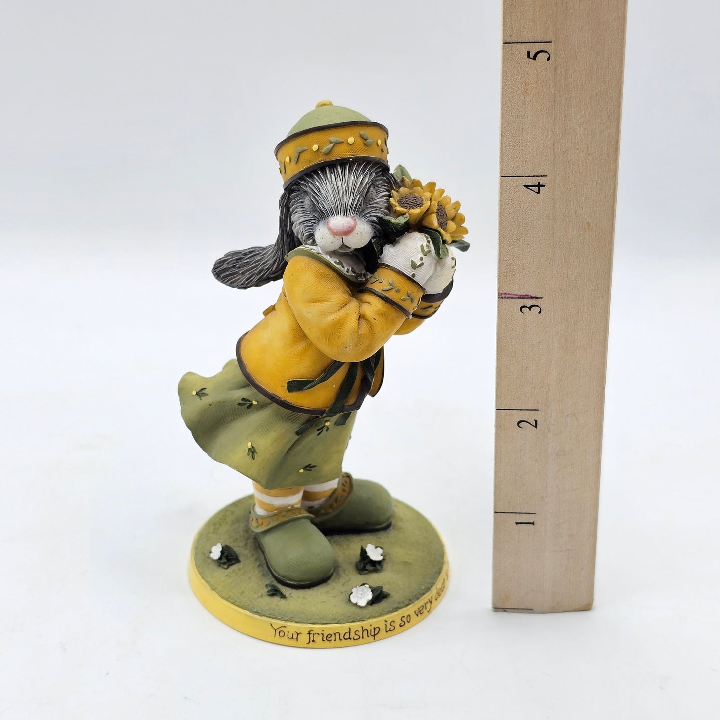 Friendship Bunny Rabbit Figurine by Demdaco