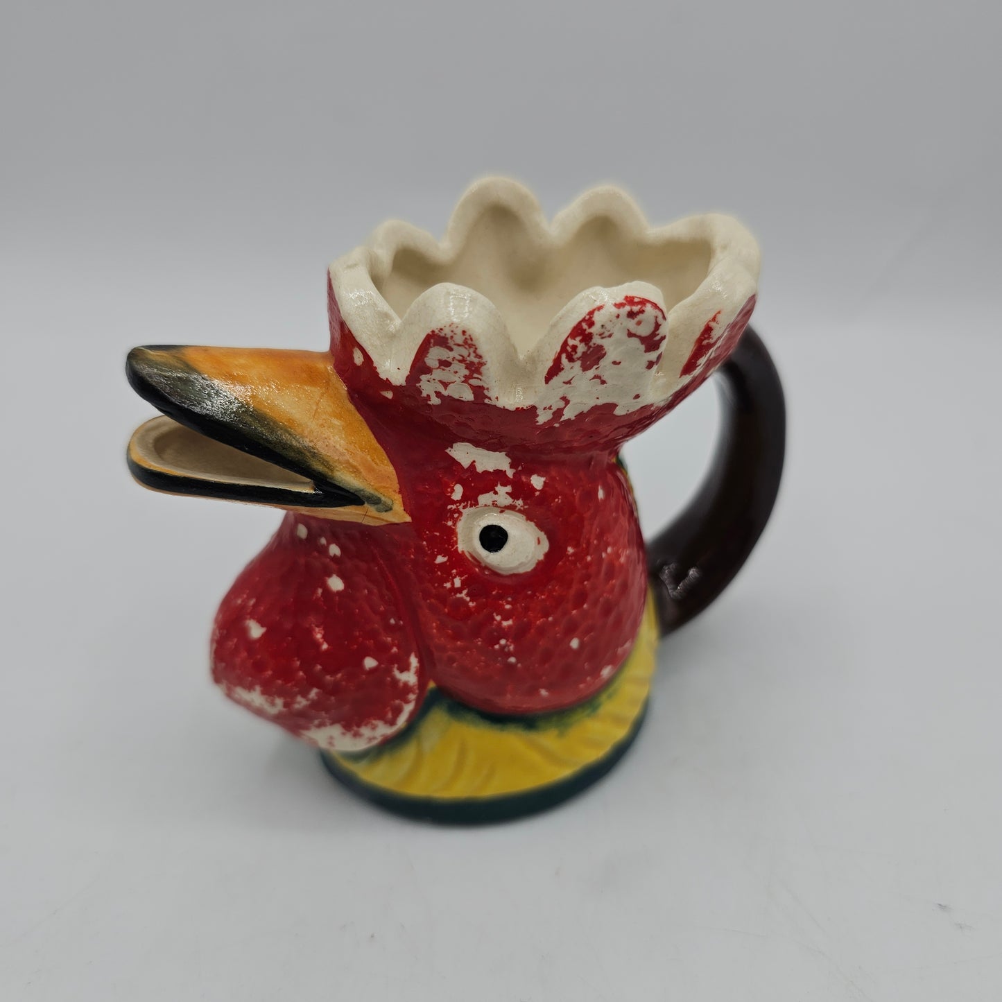 Mini Rooster Creamer Cold Painted-Made In Japan