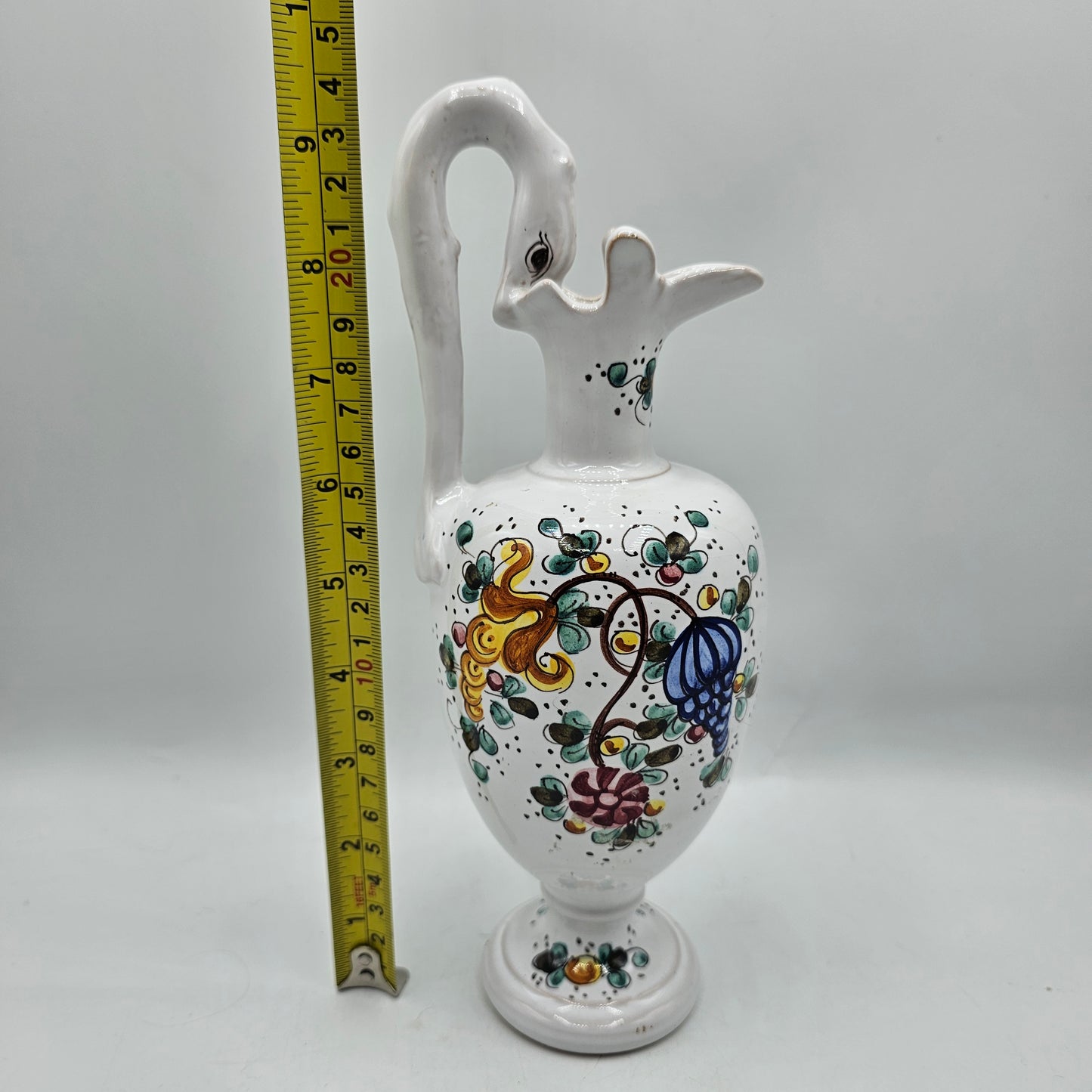 Swan Ewer Pitcher Style Vase - Made in Italy