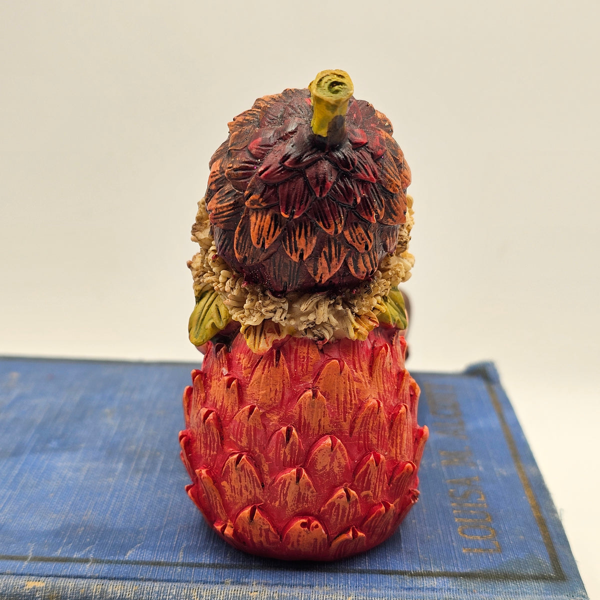 Fall Acorn Shelf Sitter Boy Doll Ornament