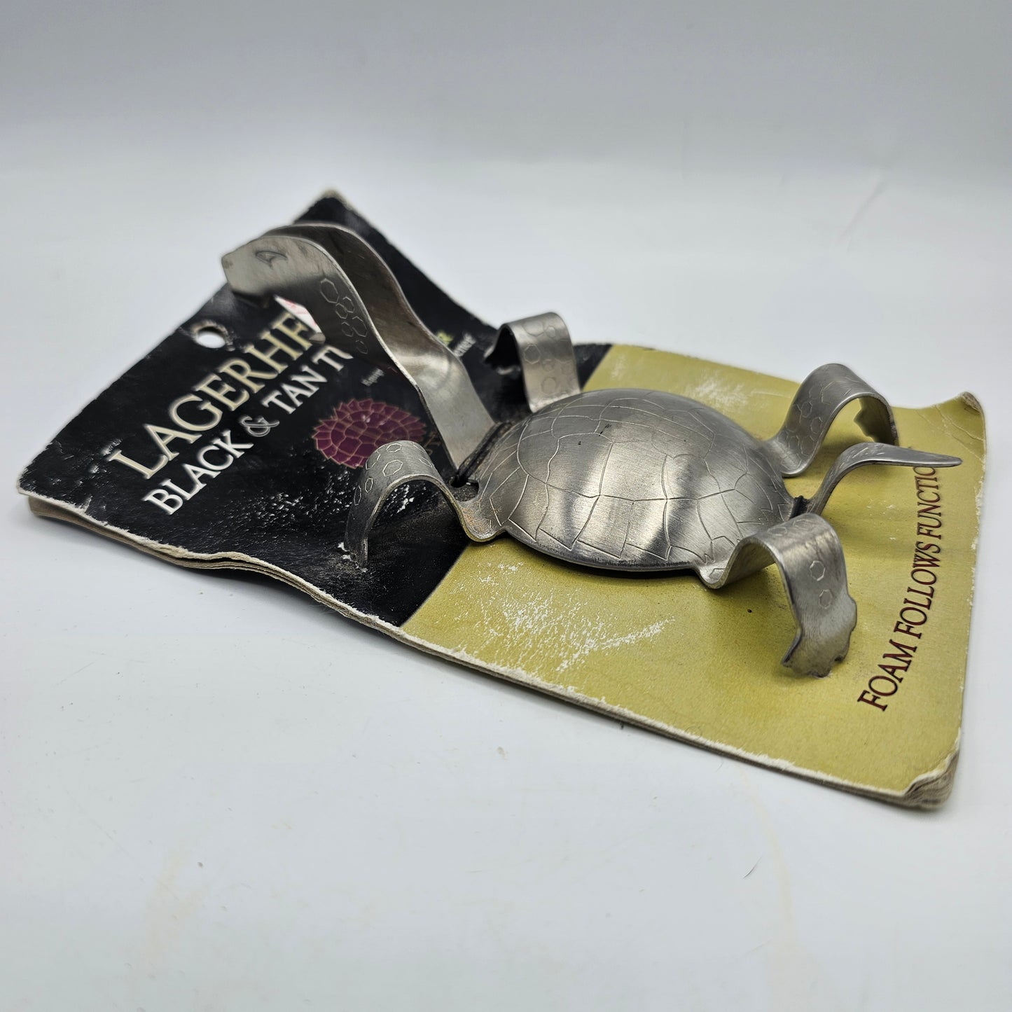 Lagerhead Black and Tan Turtle with Snapper Bottle Opener