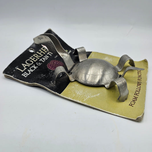 Lagerhead Black and Tan Turtle with Snapper Bottle Opener