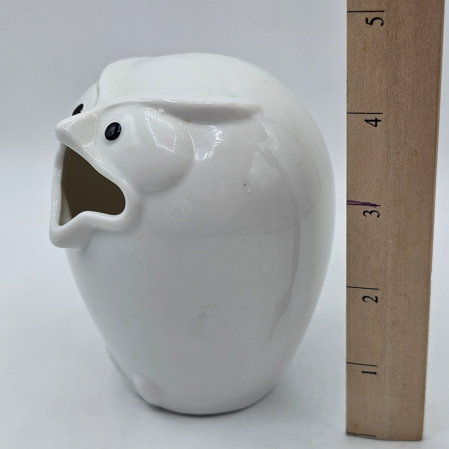 White Baby Bird Ceramic Creamer