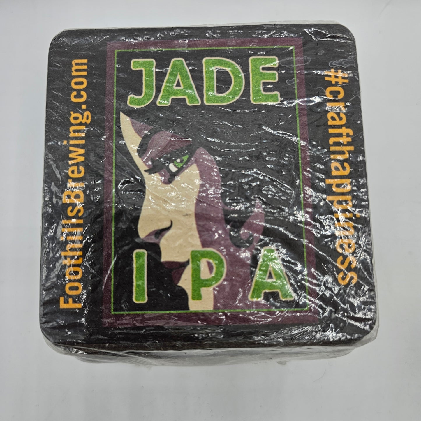 Hoppyum IPA / Jade IPA Card Coaster Beer Barmat Sealed Pack of 75