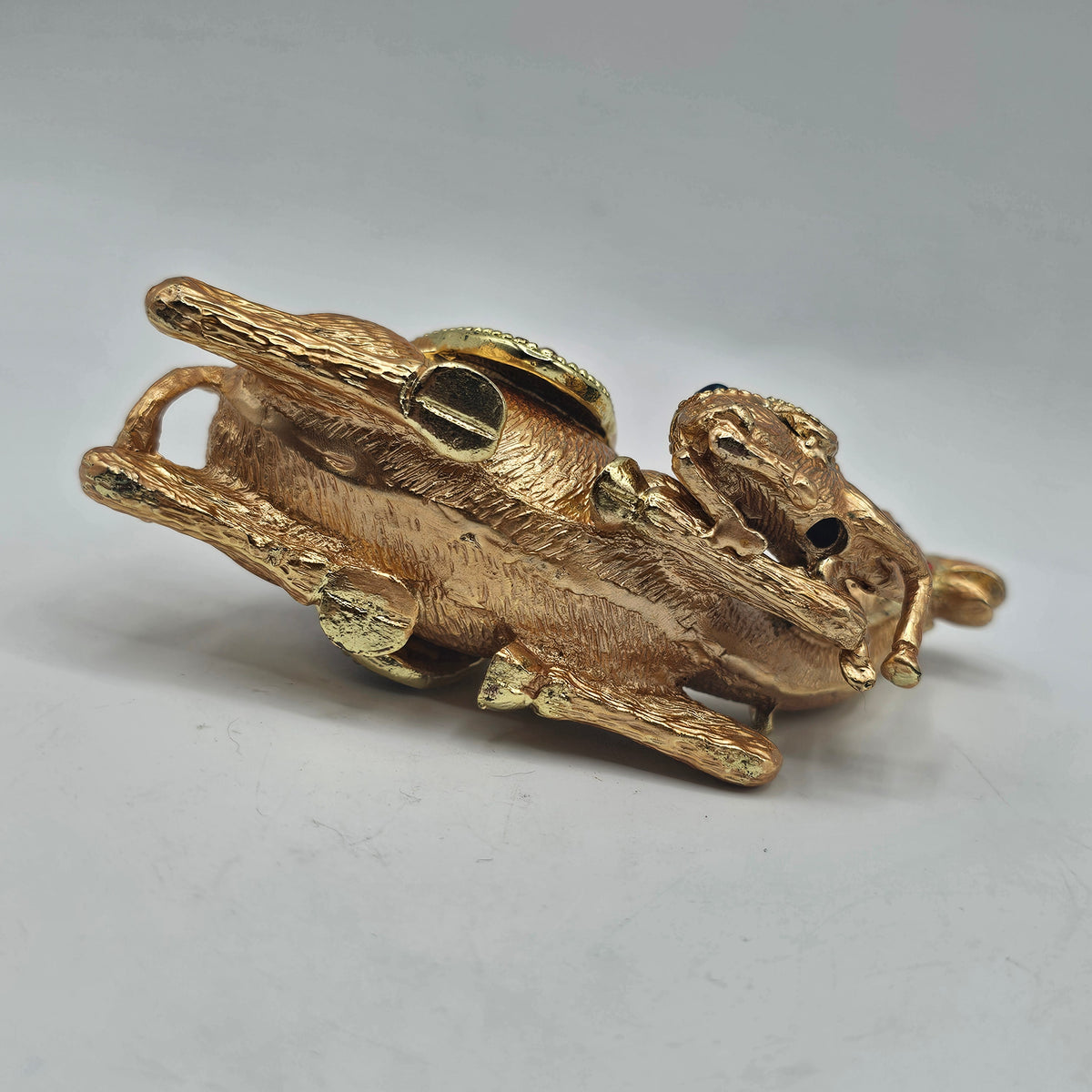 Jeweled Camel Hinged Trinket Box