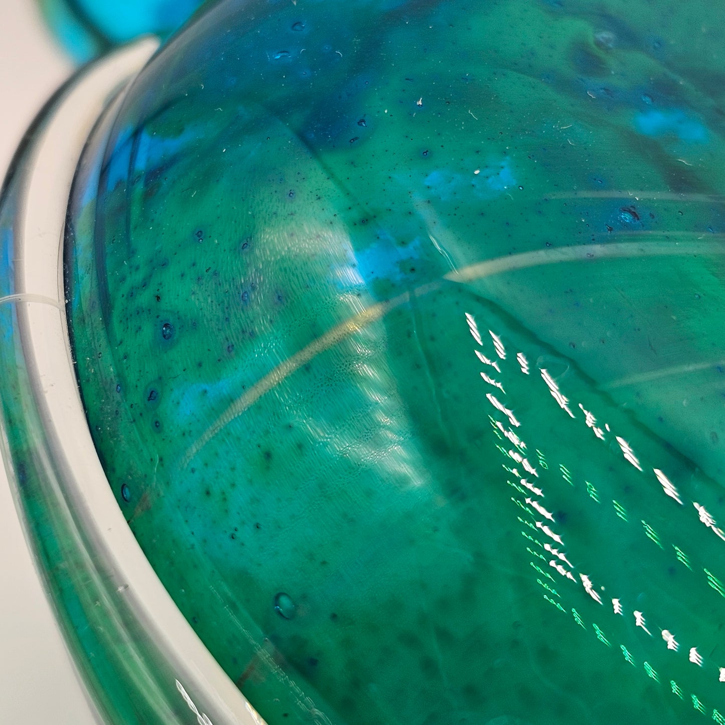Vintage Mdina of Malta Art Glass Vase - Michael Mdina 1970's Medina
