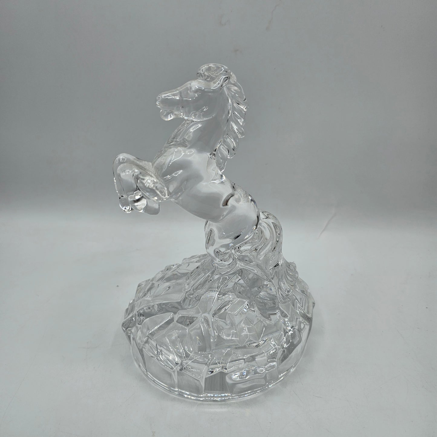 Royal Crystal Rock Horse Figurine - Made in Italy